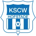 Clublogo voetbalvereniging KSCW Hofstade