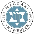 Clublogo voetbalvereniging KSC Maccabi Antwerpen