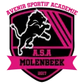 Clublogo voetbalvereniging ASA Molenbeek