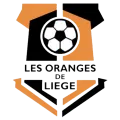 Clublogo voetbalvereniging FC Les Oranges de Liège