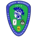 Clublogo voetbalvereniging Sparta Moerbeke-Geraardsbergen