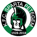 Clublogo voetbalvereniging KFC Sparta Petegem
