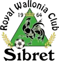 Clublogo voetbalvereniging R. Wallonia Club Sibret