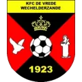 Clublogo voetbalvereniging KFC De Vrede Wechelderzande