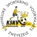 Clublogo voetbalvereniging KSKV Zwevezele
