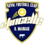 Clublogo voetbalvereniging RFCE Maurage