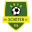 Clublogo voetbalvereniging KFC Schoten SK