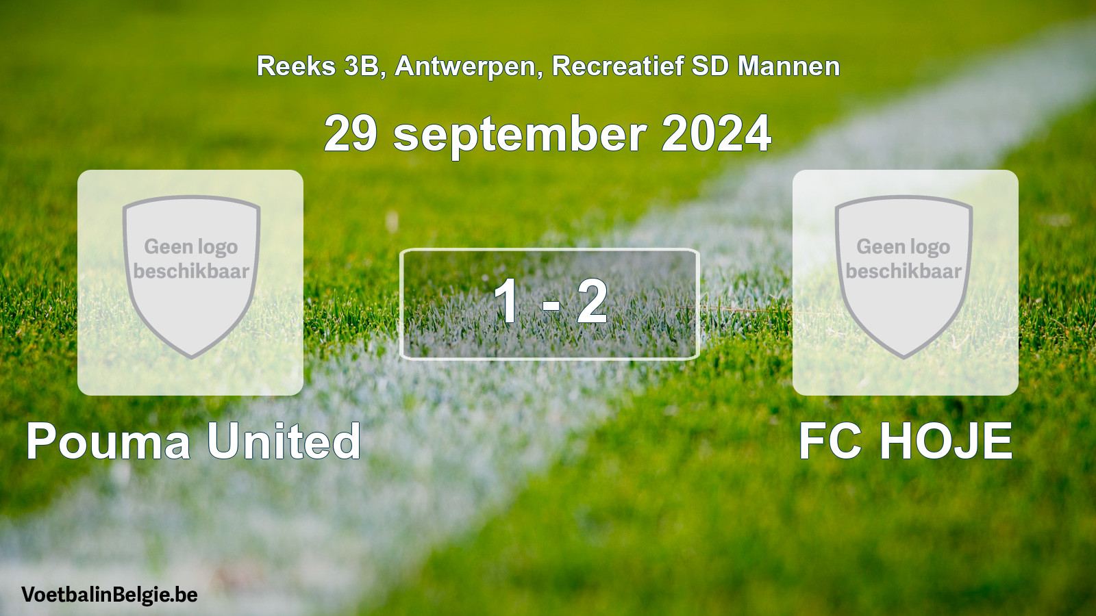Gespieltes Spiel freizeit sd männer-Fußball: Pouma United - FC HOJE 1 - 2 (29 September 2024)