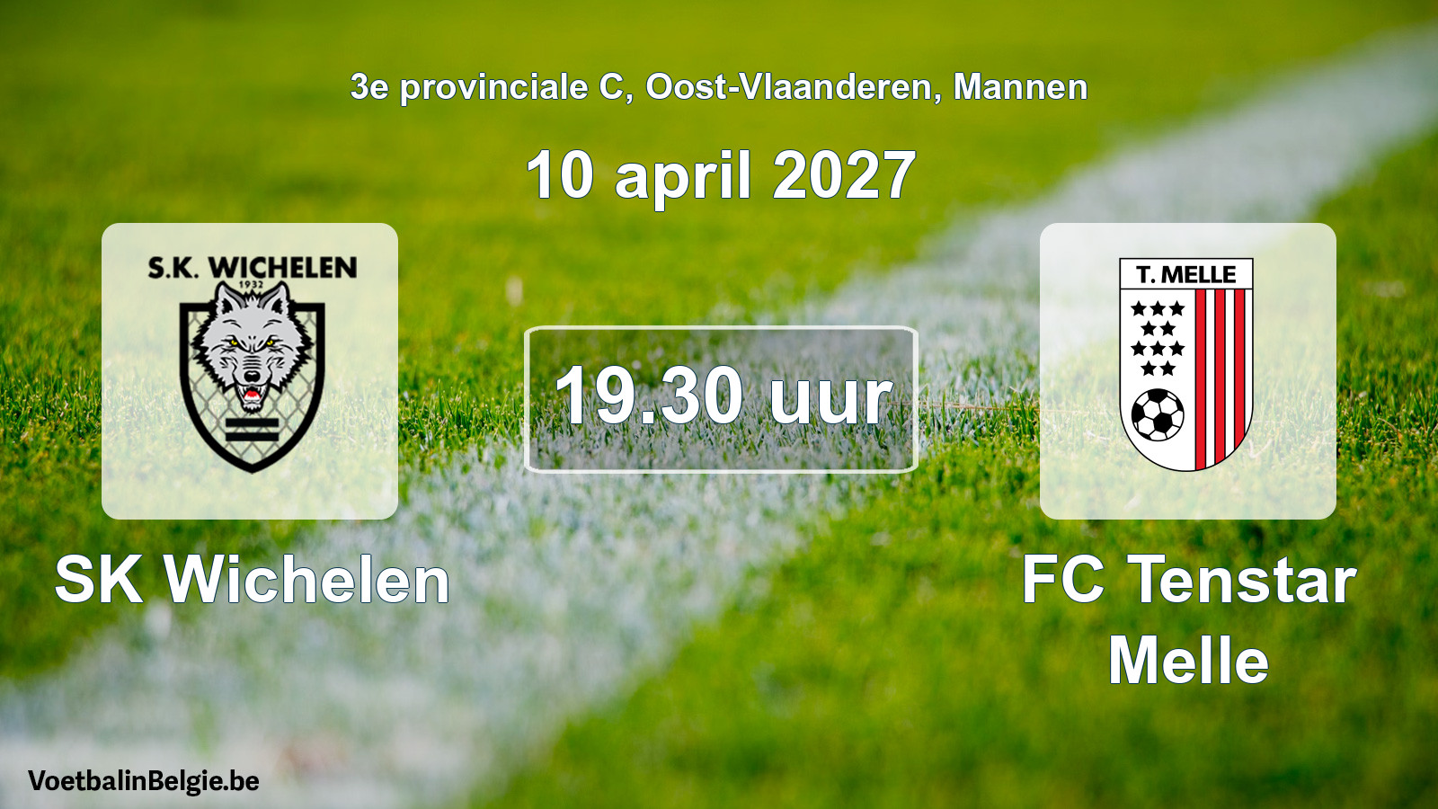 Geplantes Spiel männer-Fußball: SK Wichelen - FC Tenstar Melle (10 April 2027)