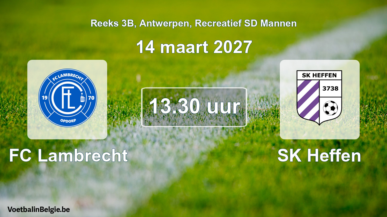 Geplantes Spiel freizeit sd männer-Fußball: FC Lambrecht - SK Heffen (14 März 2027)