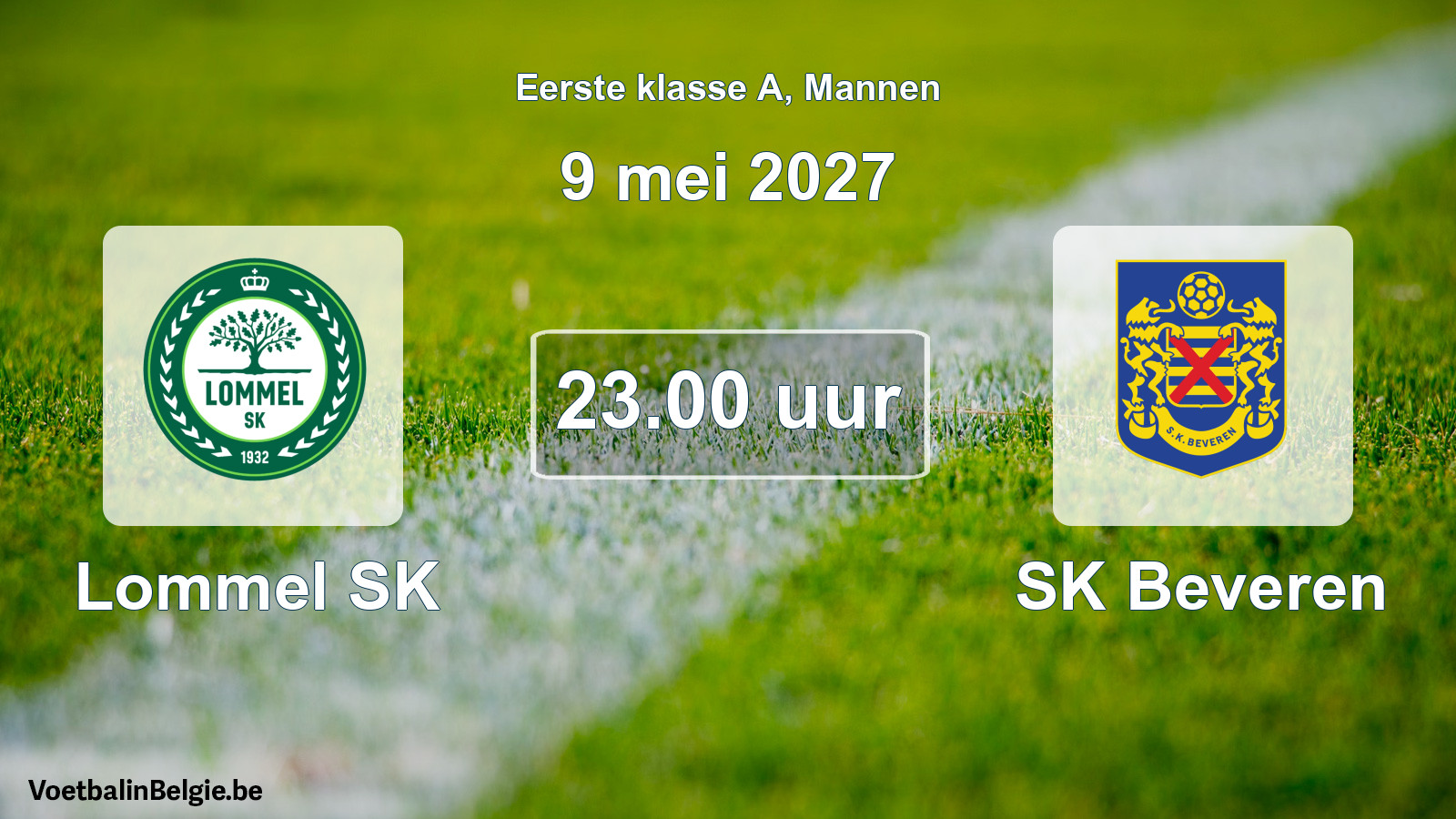 Geplantes Spiel männer-Fußball: Lommel SK - SK Beveren (9 Mai 2027)